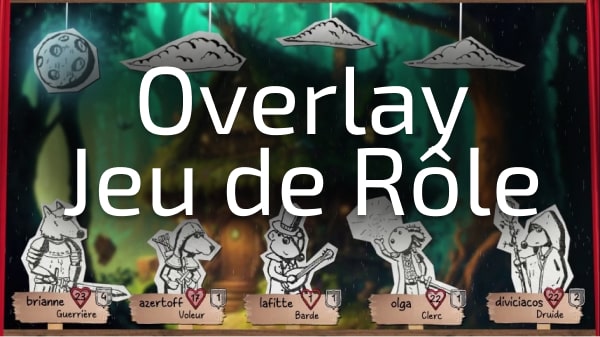 Vignette du Portfolio Overlay de jeu de rôle